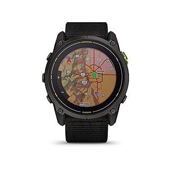 GARMIN - 【ナカジ】Garmin Enduro Titanium Garmin Enduro GPS Watch - Carbon Gray DLC Titanium with